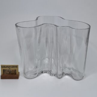 Alvar Aalto | Iittala | Aalto Vase 3030 | Clear | Signature