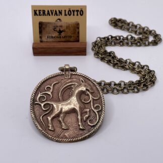 Kalevala Koru | Skyyttiläinen kauris 'Scythian ibex' – bronze necklace in an original box