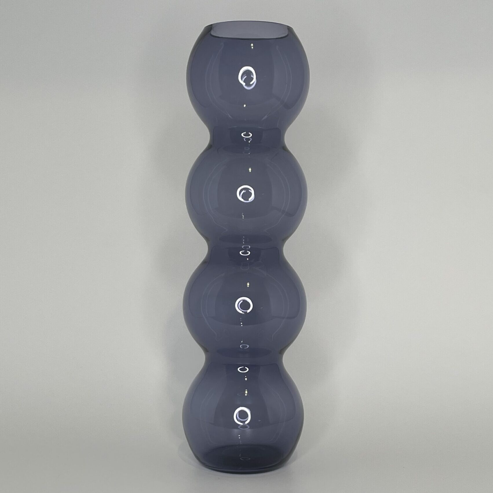 Nanny Still | Riihimäen Lasi | Carnevaali - art glass vase 1408 - Image 4