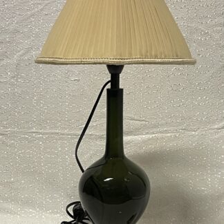 SOLD/MYYTY | Greta-Lisa Jäderholm-Snellman | 1950s vintage art glass table lamp | Signature
