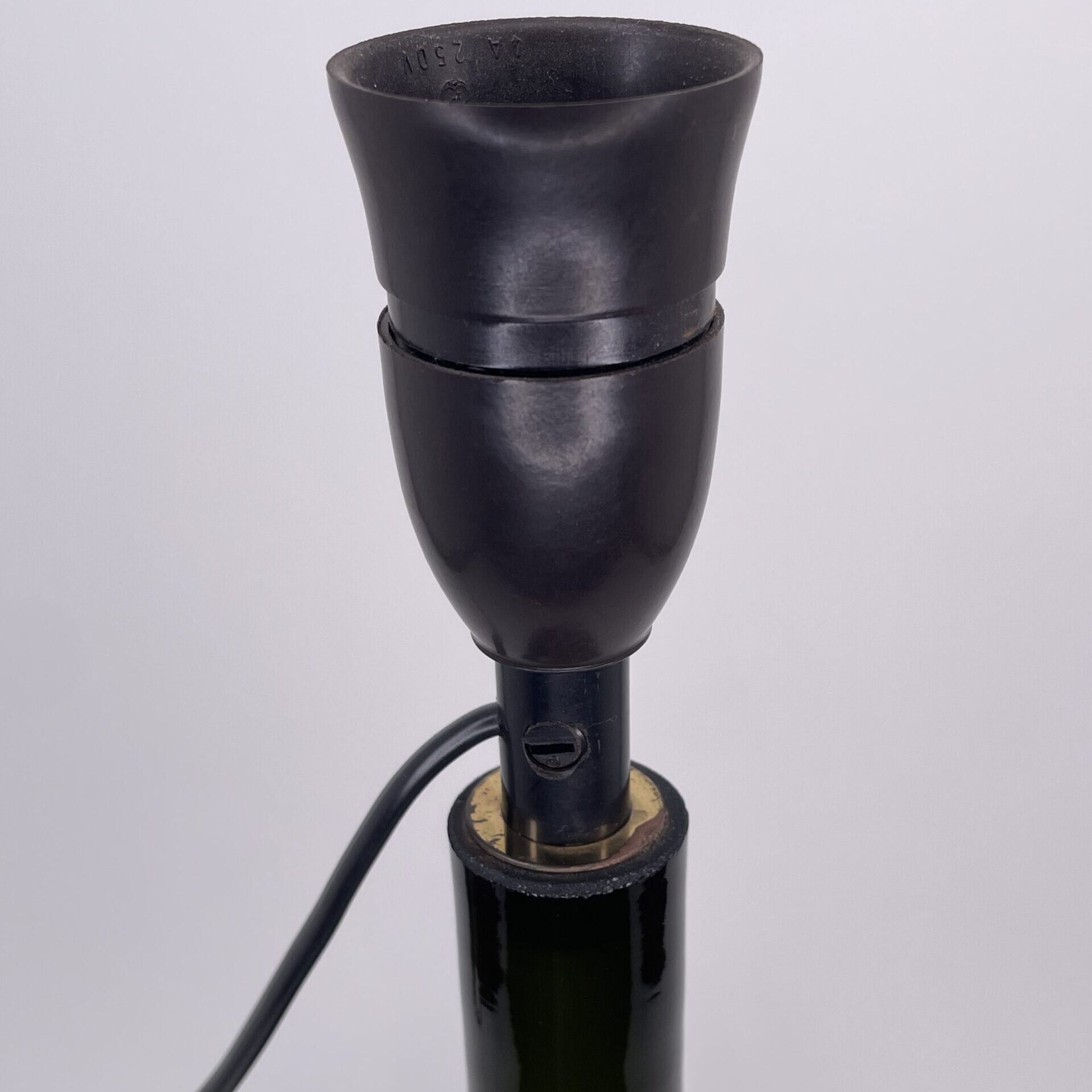 SOLD/MYYTY | Greta-Lisa Jäderholm-Snellman | 1950s vintage art glass table lamp | Signature - Image 10