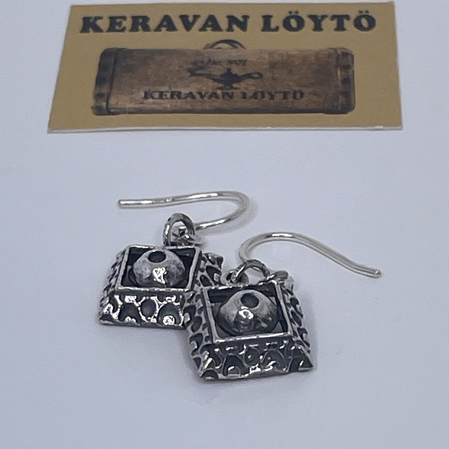 Pentti Sarpaneva | Turun Hopea | Silver 813 earrings