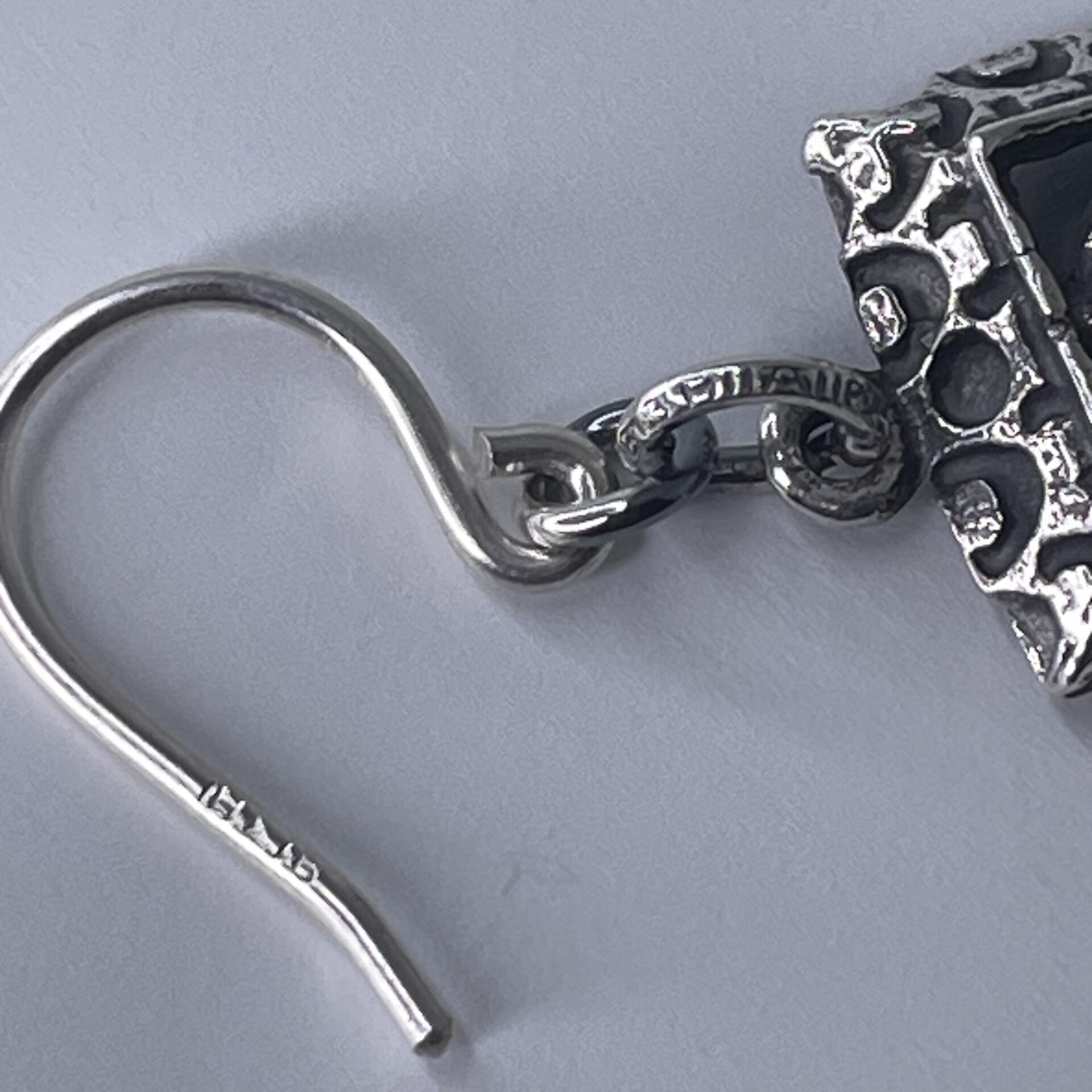 Pentti Sarpaneva | Turun Hopea | Silver 813 earrings - Image 7