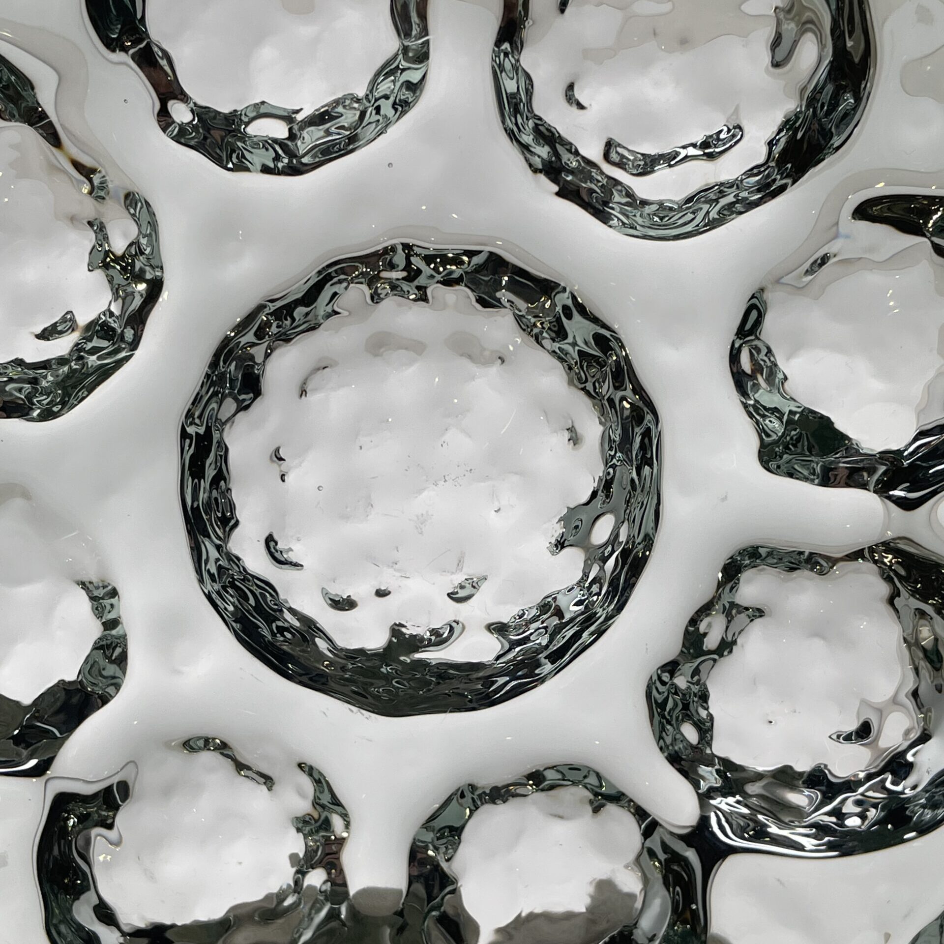 Nanny Still | Riihimäen Lasi | Florentina - art glass bowl - Image 8