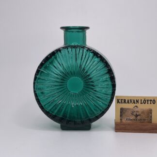 SOLD/MYYTY | Helena Tynell | Riihimäen Lasi | Aurinkopullo (Sun Bottle) - art glass 1/4