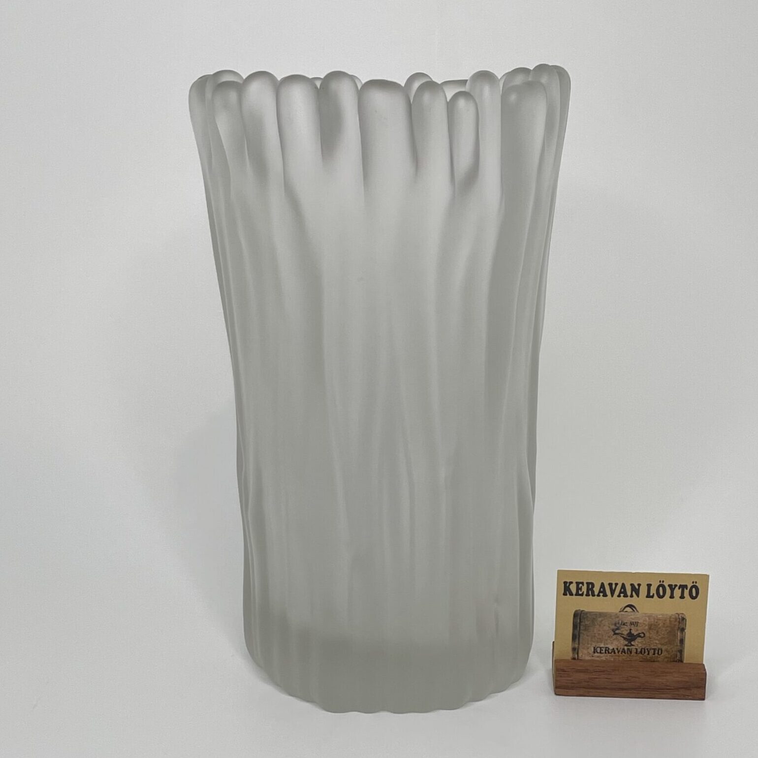 Tapio Wirkkala | Iittala | Jäkälä - art glass vase 3515 | Signature
