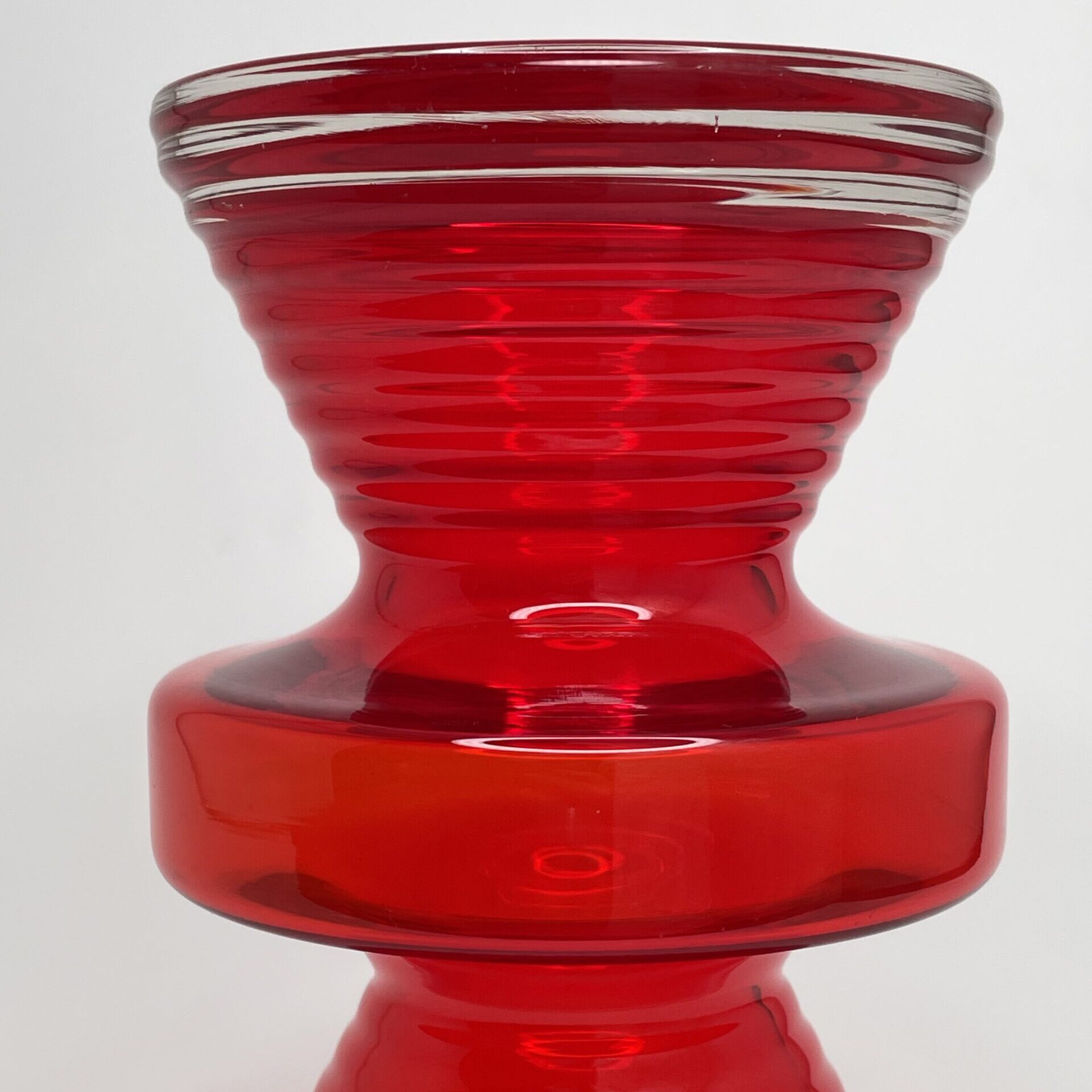 Nanny Still | Riihimäen Lasi | Tiimalasi - art glass vase 1444 - Image 9