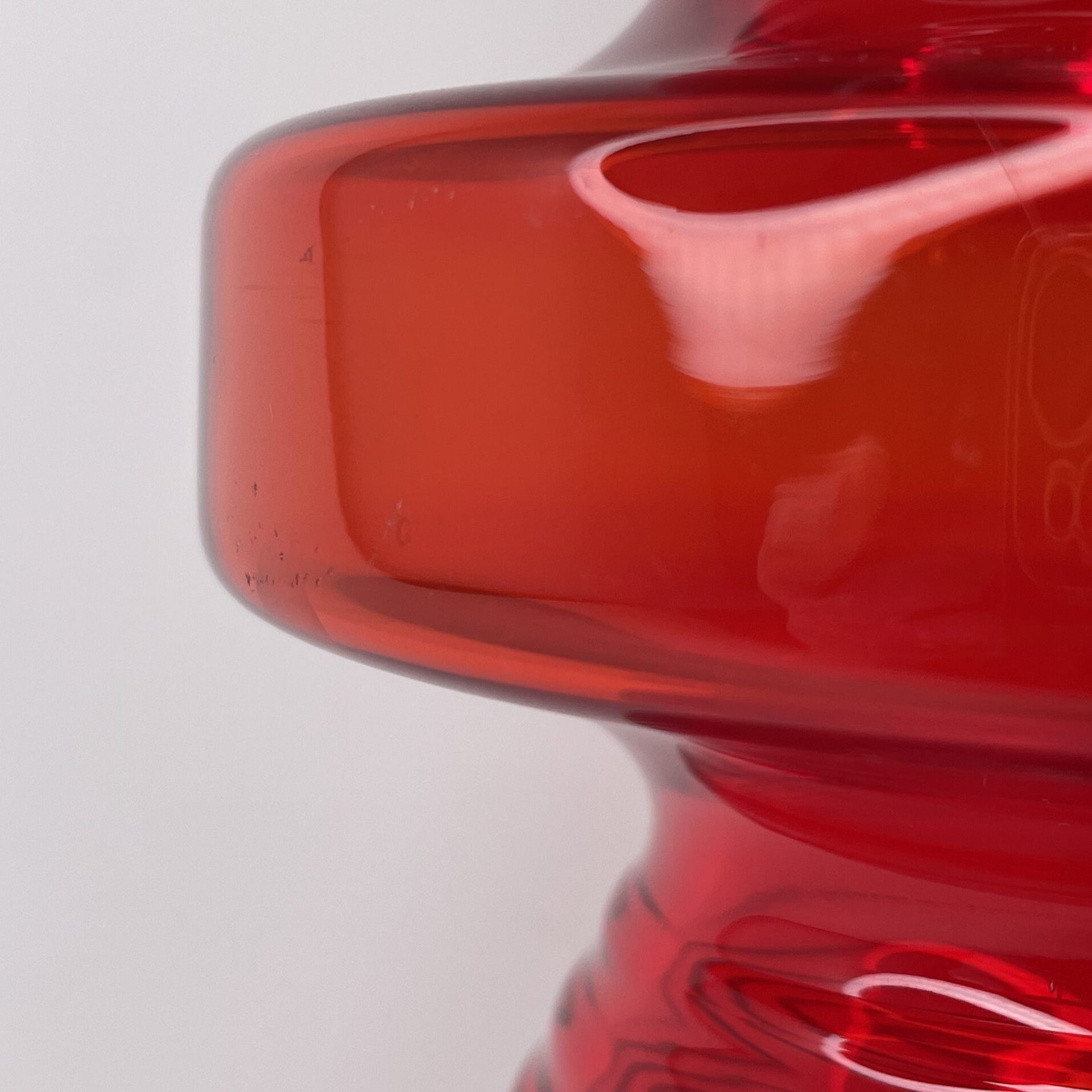 Nanny Still | Riihimäen Lasi | Tiimalasi - art glass vase 1444 - Image 7