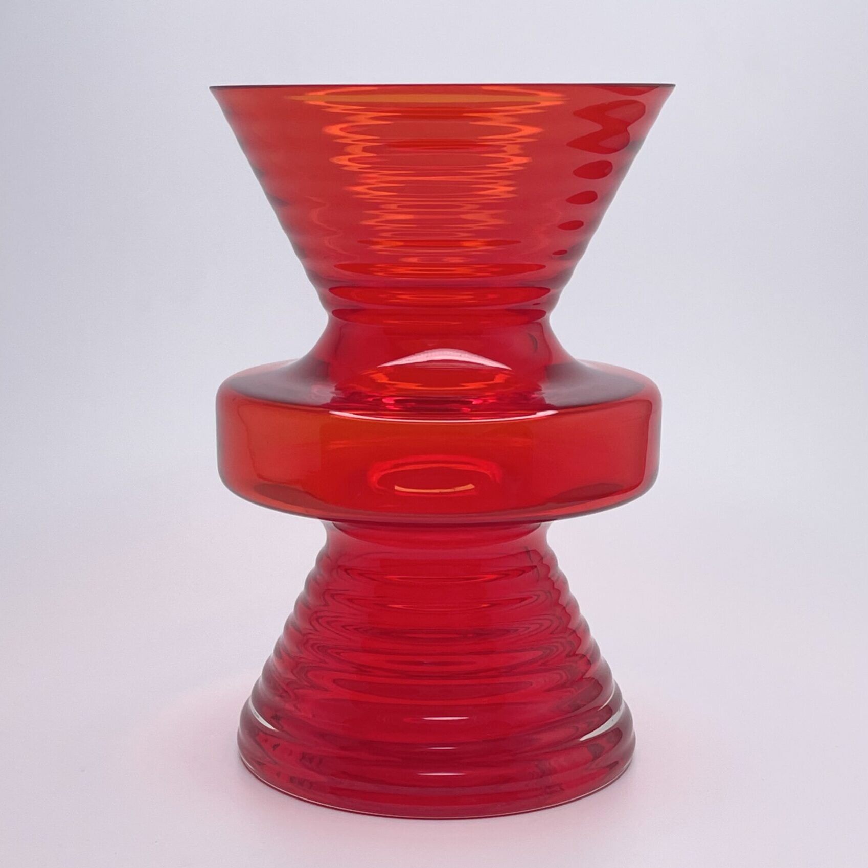Nanny Still | Riihimäen Lasi | Tiimalasi - art glass vase 1444 - Image 2