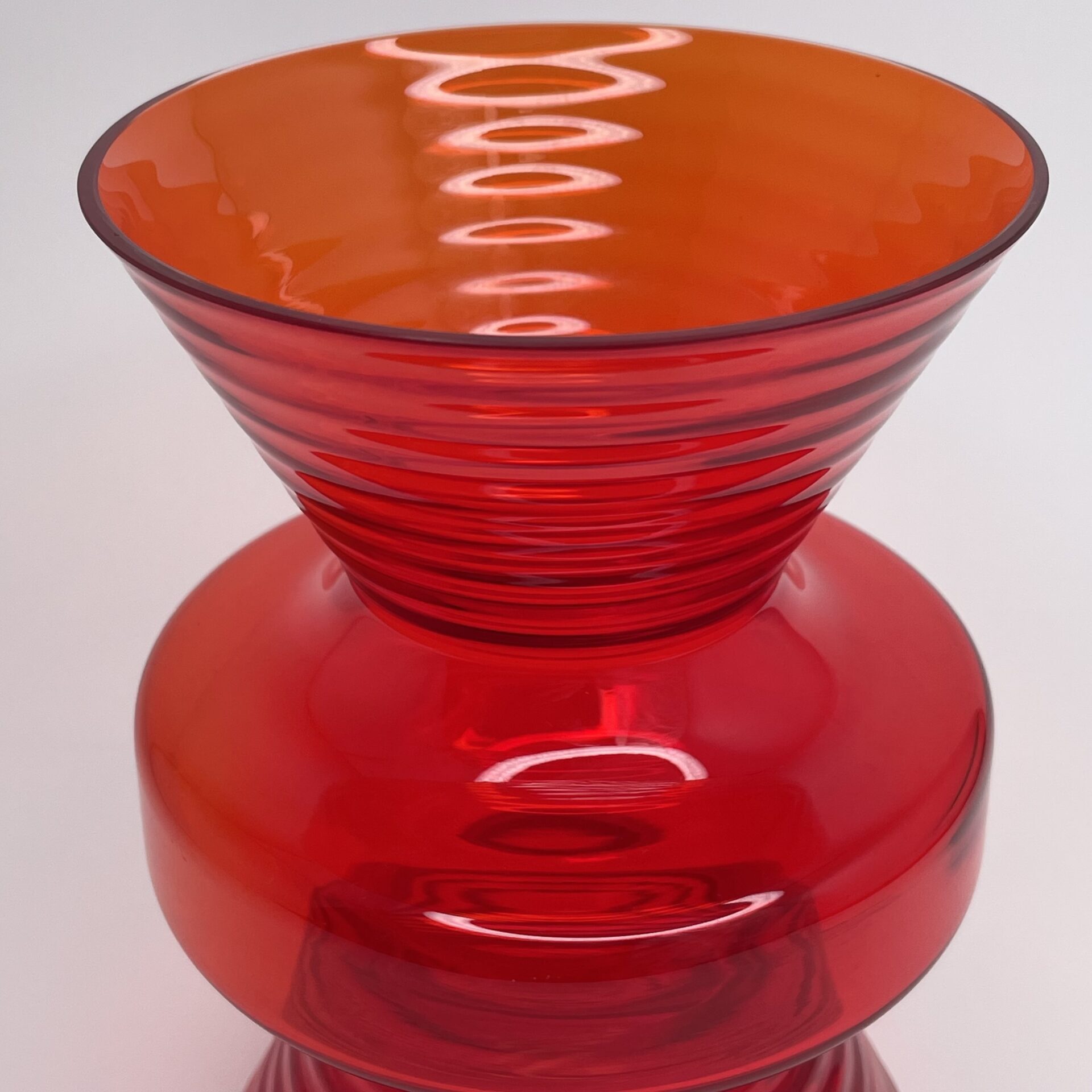 Nanny Still | Riihimäen Lasi | Tiimalasi - art glass vase 1444 - Image 4